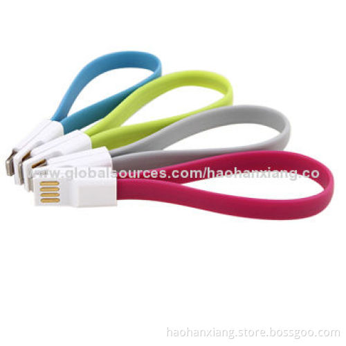 2014 New Products/Colorful Popular Magnetic USB Charger Cable for iPhone 5